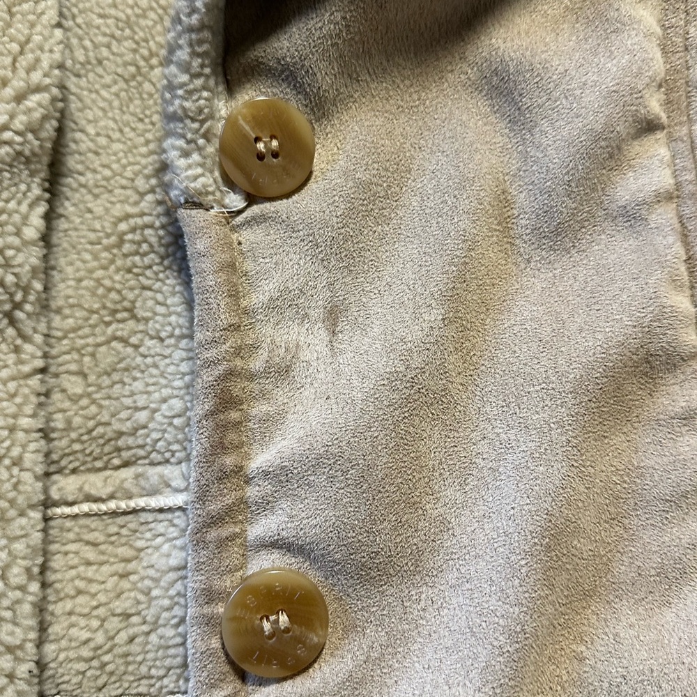 Espirit Lightly Lined Suede Jacket *Perfect For S… - image 4